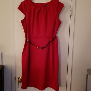 DANA BUCHMAN gorgeous red dress.